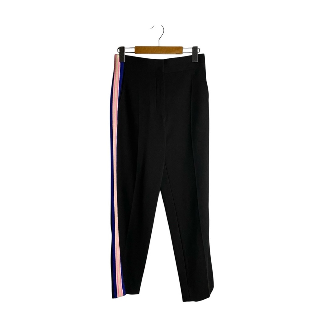 Sandro Paris Women's Black Keep On Dancing Cropped Pant
